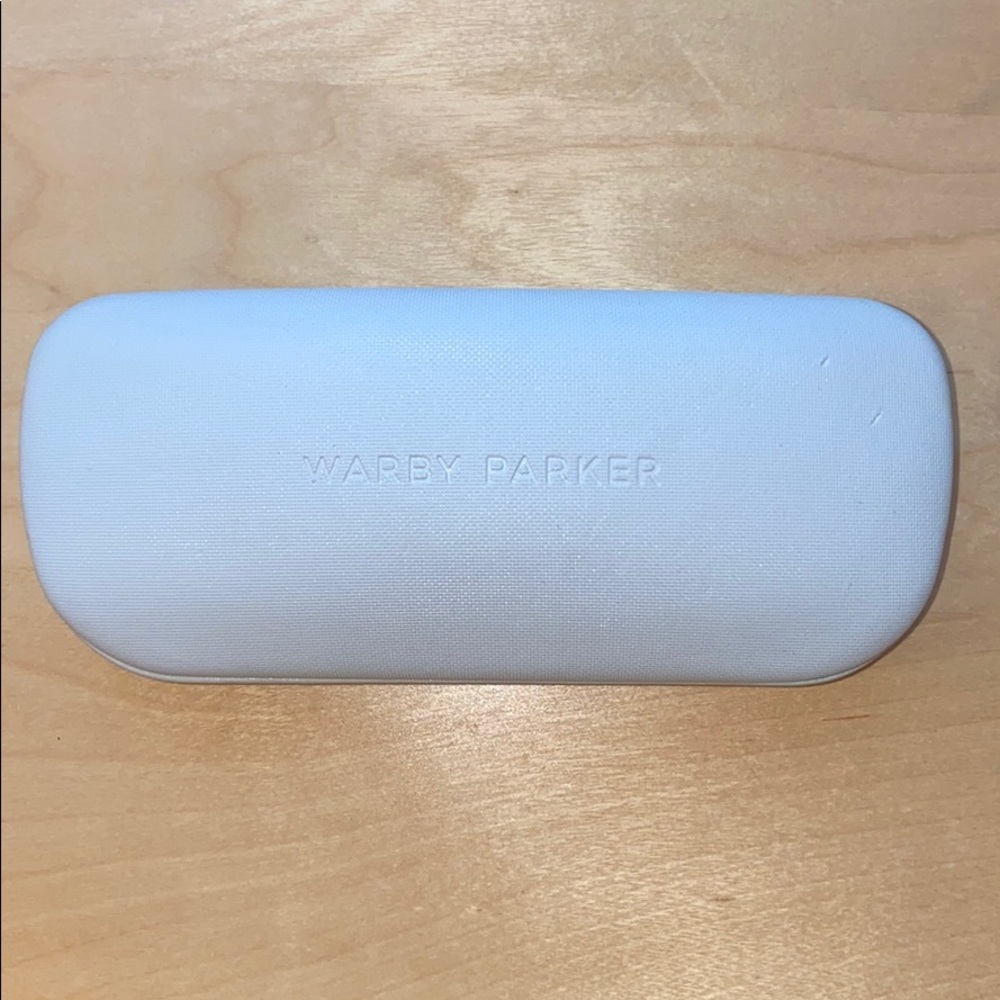Warby Parker eyeglass case